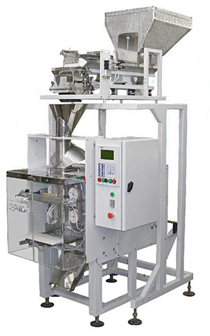 Весовой упаковочный автомат (машина) эконом-класса для фасовки замороженных крупнокусковых продуктов МДУ-НОТИС-01М-Э-420-1Рч-Д-МП